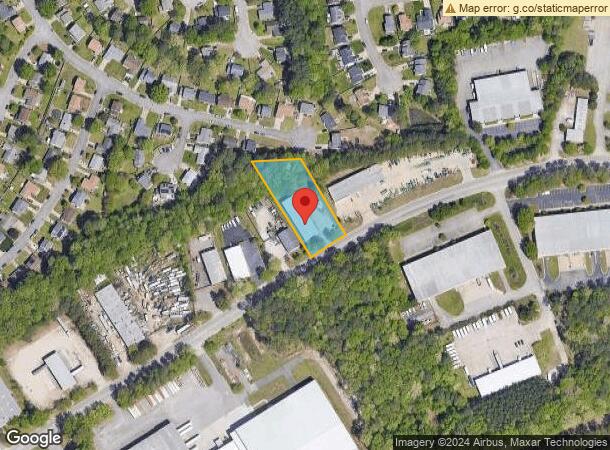  737 Industrial Park Dr, Newport News, VA Parcel Map