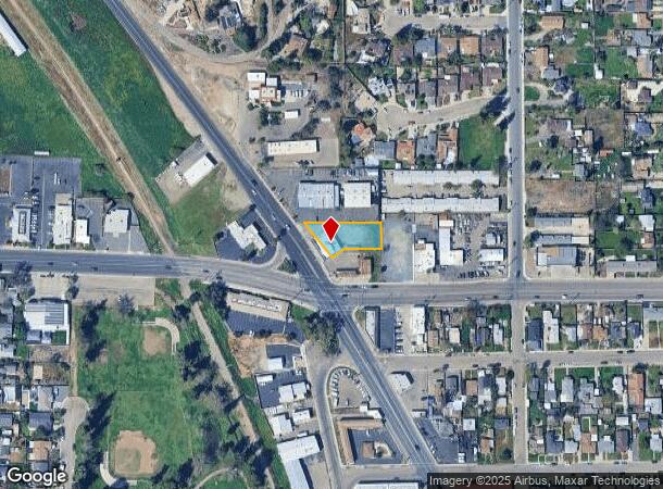 814 N Main St, Porterville, CA Parcel Map