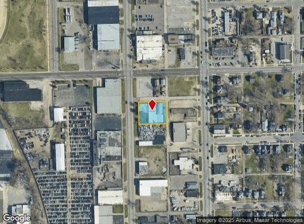 1618 S Main St, South Bend, IN Parcel Map