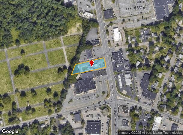 351 Washington St, Stoughton, MA Parcel Map