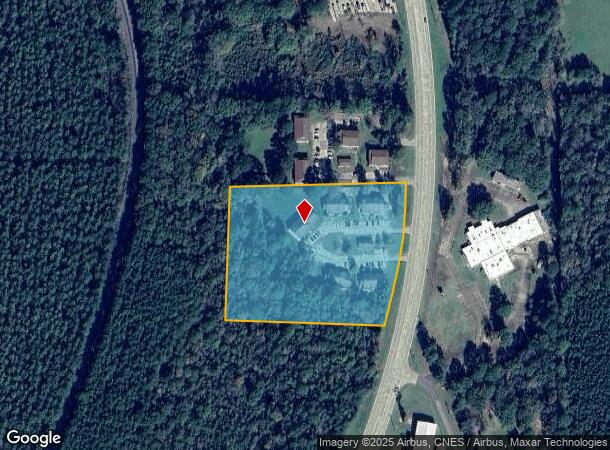 1260 Fisher Rd, Many, LA Parcel Map