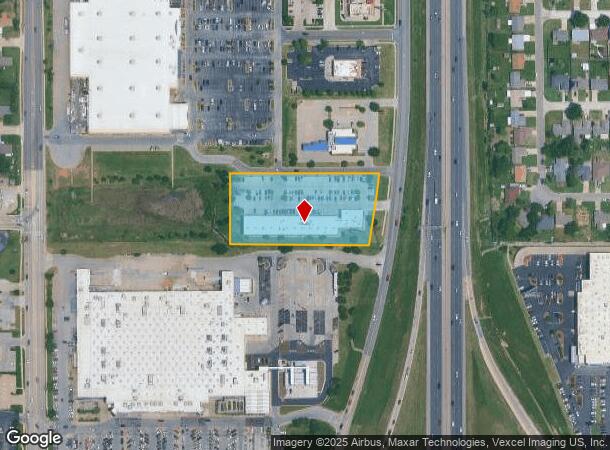  1601 S I 35 Service Rd, Moore, OK Parcel Map
