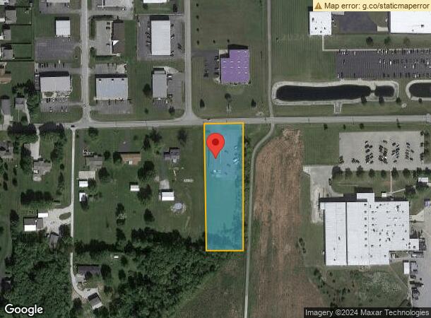  1011 E Barachel Ln, Greensburg, IN Parcel Map