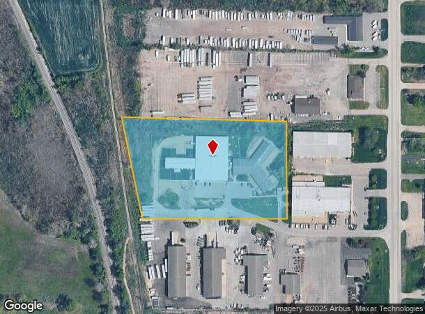  4646 Division St, Wayland, MI Parcel Map