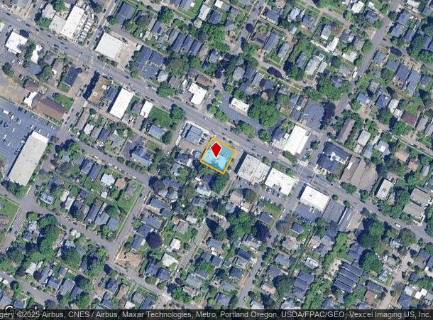  4904 N Lombard St, Portland, OR Parcel Map