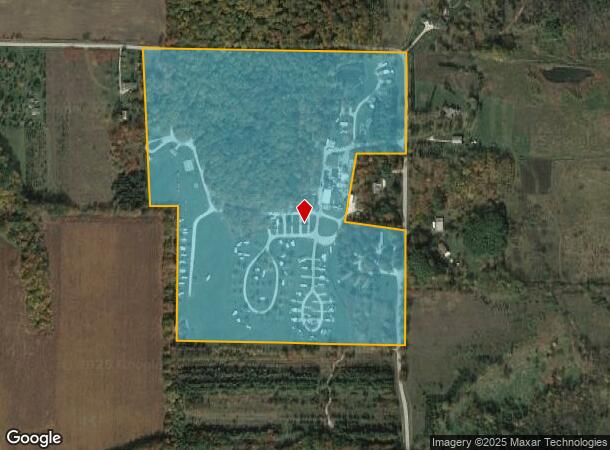  9245 Lovers Ln, Brussels, WI Parcel Map