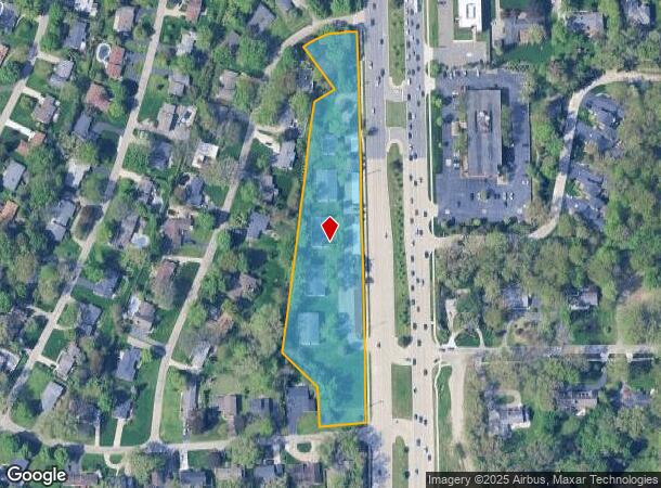  6930 Telegraph Rd, Bloomfield Hills, MI Parcel Map