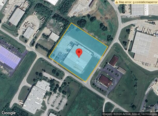  1600 Fortune Dr, Winchester, KY Parcel Map