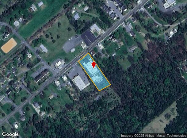  3232 S Main St, Toms Brook, VA Parcel Map