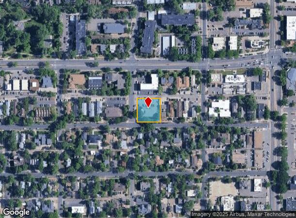 1700 22Nd St, Boulder, CO Parcel Map