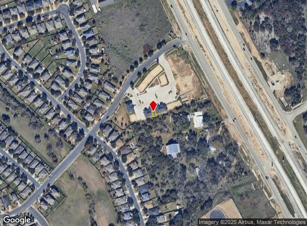 135 Mourning Dove Ln, Leander, TX Parcel Map