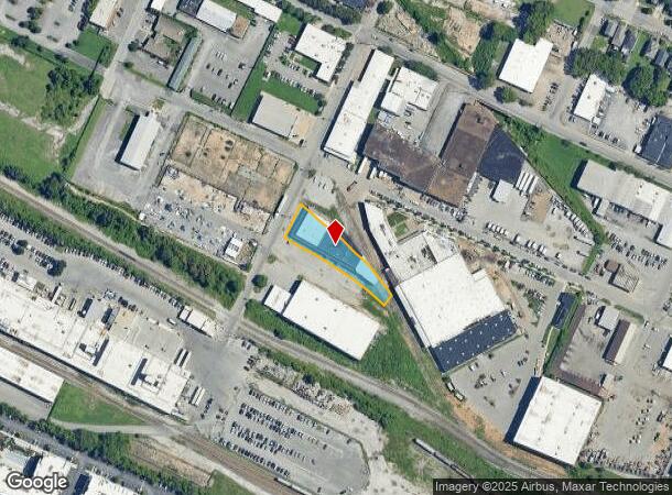 1212 Peeples St, Chattanooga, TN Parcel Map