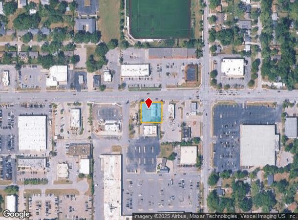  521 W 23Rd St, Lawrence, KS Parcel Map