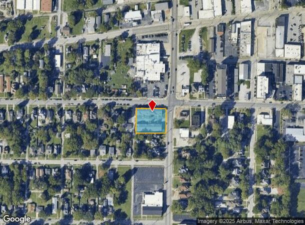 710 W Walnut St, Springfield, MO Parcel Map