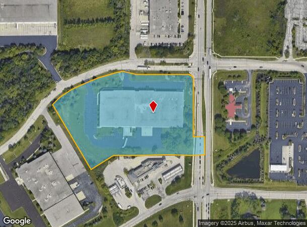 5365 S Moorland Rd, New Berlin, WI Parcel Map