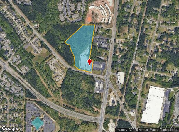  1945 E Cornwallis Rd, Durham, NC Parcel Map