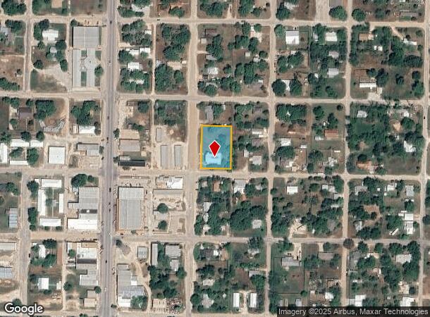 200 S Avenue D, Cross Plains, TX Parcel Map
