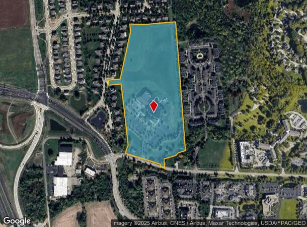 7100 Post Rd, Dublin, OH Parcel Map