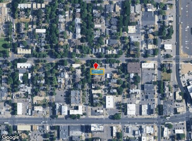  1568 Vine St, Denver, CO Parcel Map