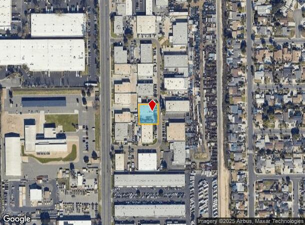  11671 Seaboard Cir, Stanton, CA Parcel Map