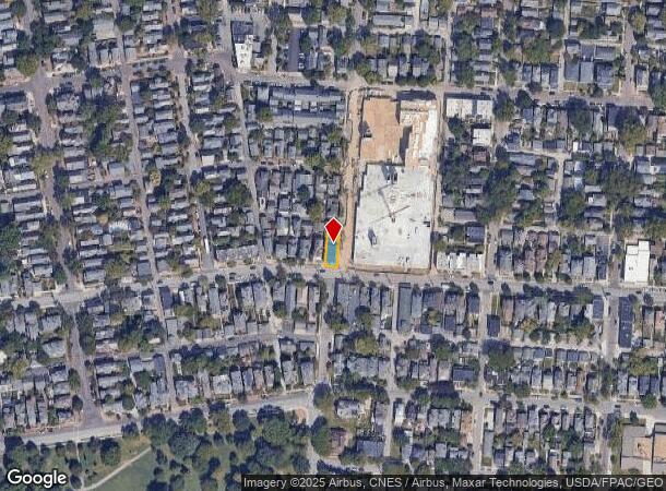 256 1/2 E Whittier St, Columbus, OH Parcel Map