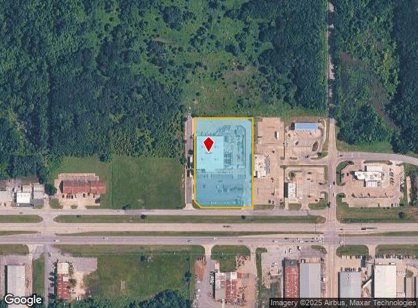  1140 W Shawnee St, Muskogee, OK Parcel Map