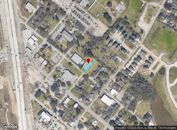  1606 1St St, Seabrook, TX Parcel Map