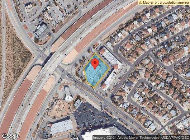  10780 Kenworthy St, El Paso, TX Parcel Map