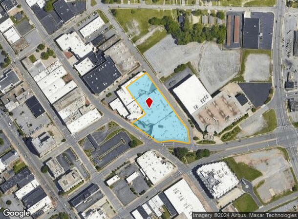  200 N Hamilton St, High Point, NC Parcel Map