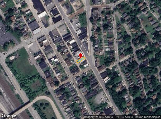  313 Merchant St, Ambridge, PA Parcel Map