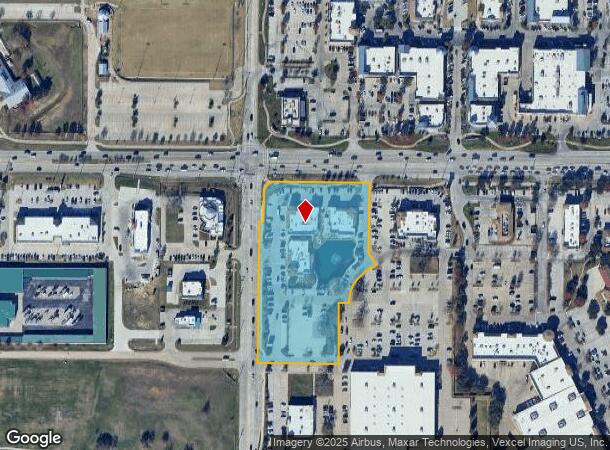  3701 Justin Rd, Flower Mound, TX Parcel Map