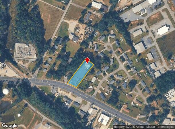  1204 Whitehall Rd, Anderson, SC Parcel Map