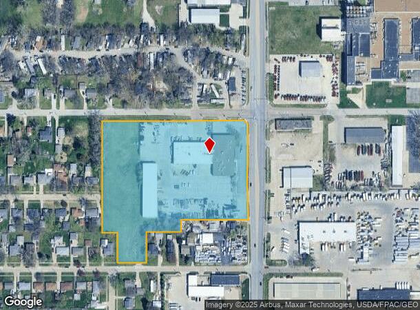 4140 E 14Th St, Des Moines, IA Parcel Map