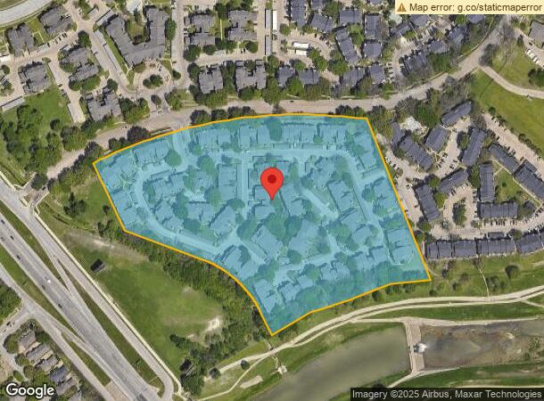  3451 River Park Dr, Fort Worth, TX Parcel Map