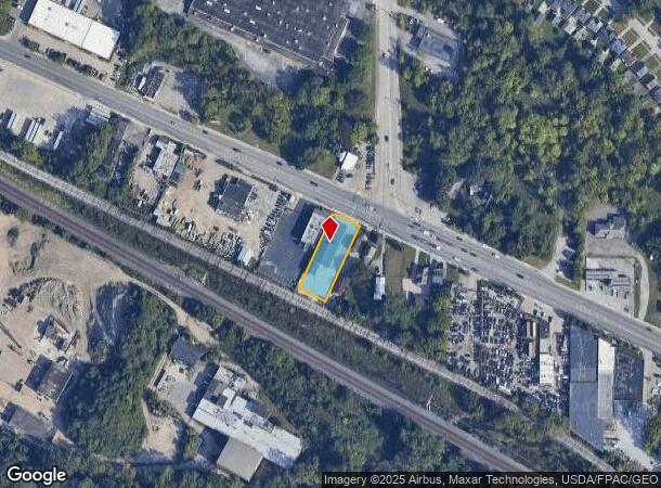 12702 Broadway Ave, Cleveland, OH Parcel Map