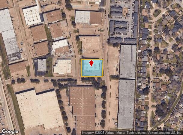  11212 Gemini Ln, Dallas, TX Parcel Map