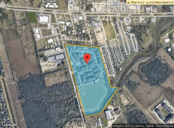  1225 Lawrence Rd, Kemah, TX Parcel Map