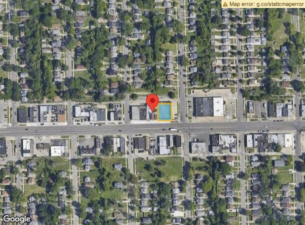  19420 W Warren Ave, Detroit, MI Parcel Map