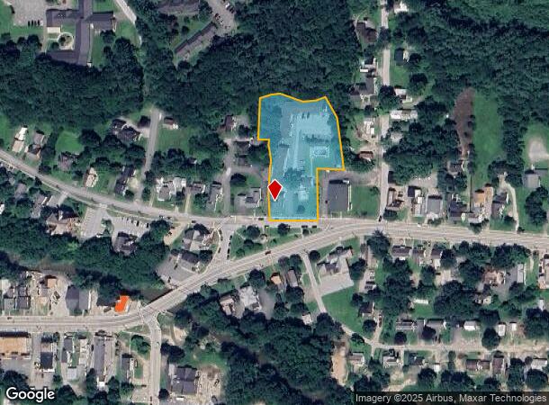 93 Main St, Ludlow, VT Parcel Map