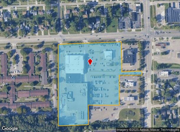  124 S Merriman Rd, Westland, MI Parcel Map