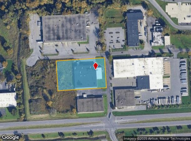 6667 Deere Rd, Syracuse, NY Parcel Map