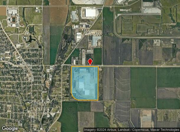  940 E Pleasant Run Rd, Lancaster, TX Parcel Map