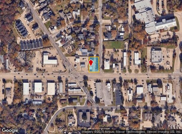 1206 W Northwest Hwy, Grapevine, TX Parcel Map