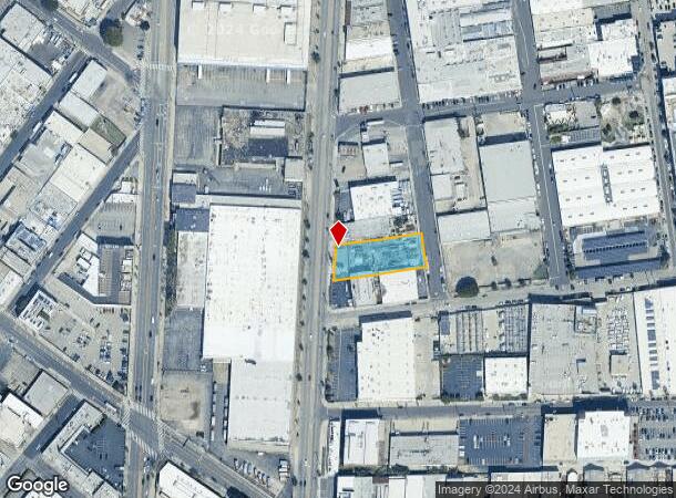  540 S Alameda St, Los Angeles, CA Parcel Map