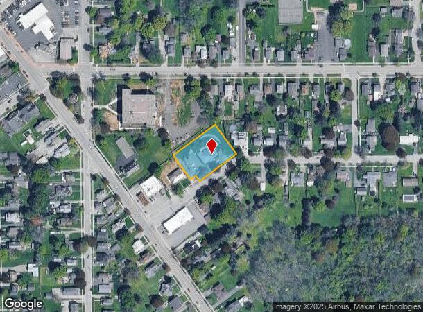 11 Coe Ave, Oakfield, NY Parcel Map