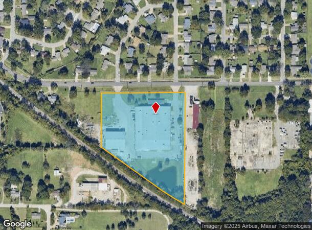  415 E Houston St, Broken Arrow, OK Parcel Map
