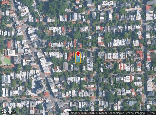  3116 O St Nw, Washington, DC Parcel Map
