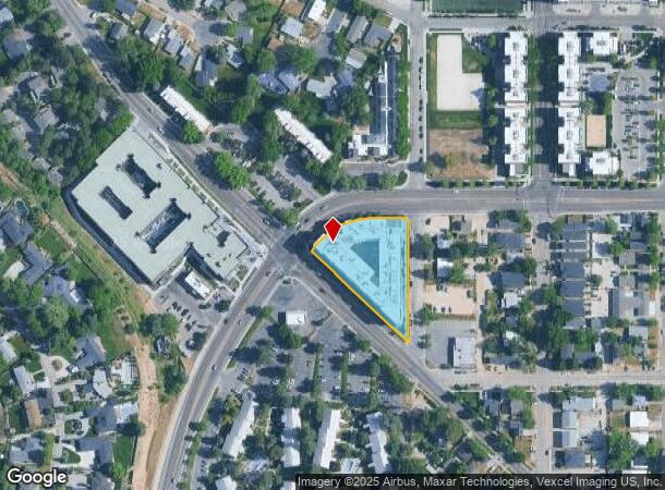 1825 W Beacon St, Boise, ID Parcel Map