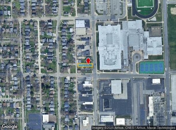  3622 S Calhoun St, Fort Wayne, IN Parcel Map