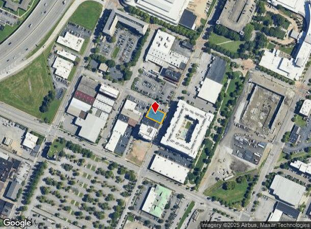  1401 Chestnut St, Chattanooga, TN Parcel Map